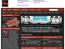 Tablet Screenshot of fightkings.com